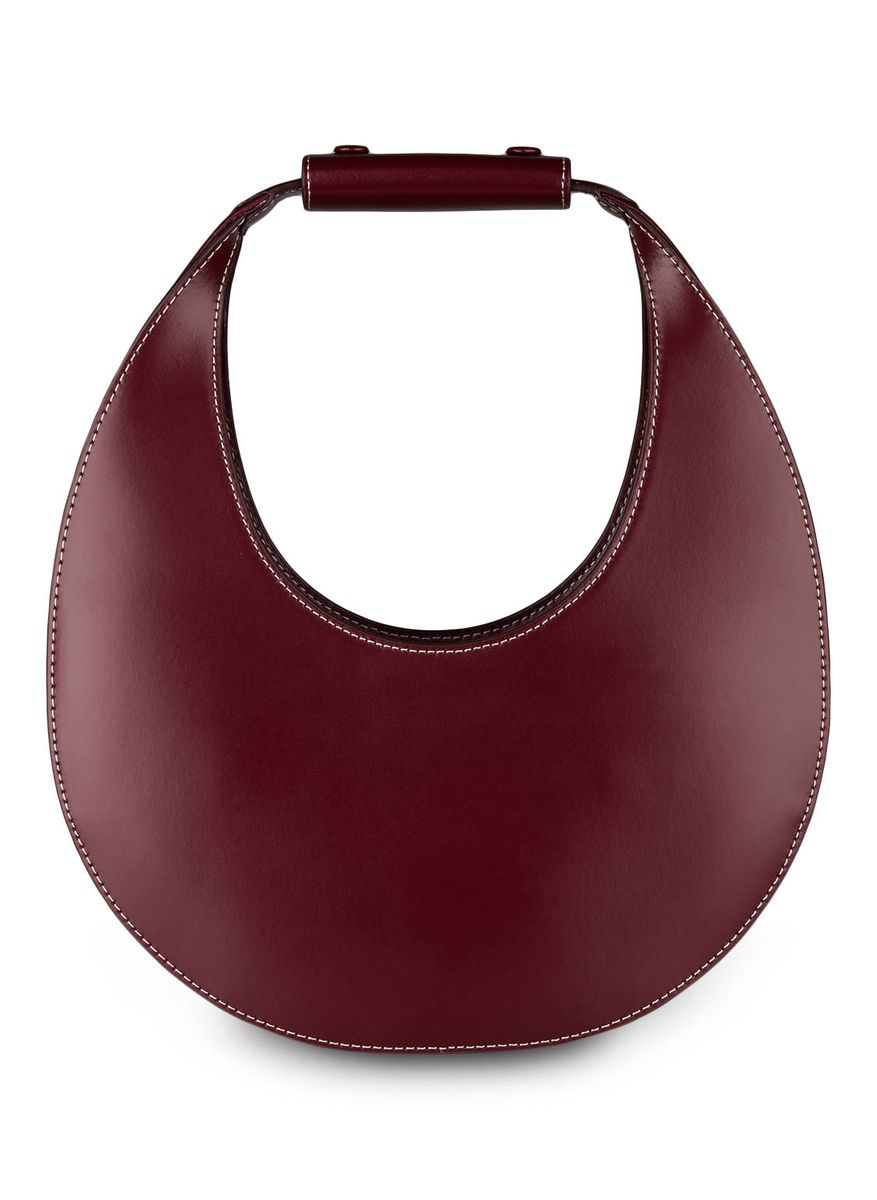 Ein Bild einer Staud Handtasche Moon in rot