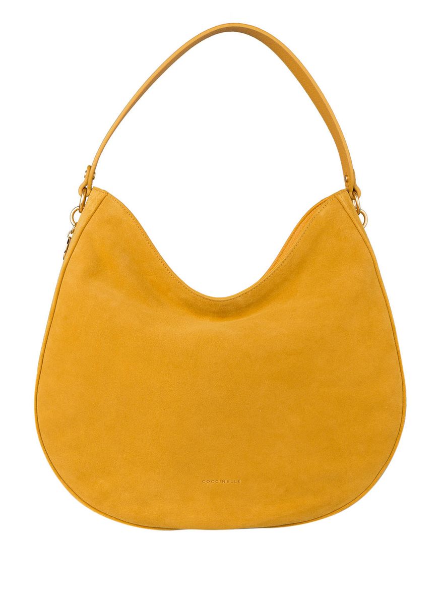 Ein Bild einer Coccinelle Hobo-Bag in gelb