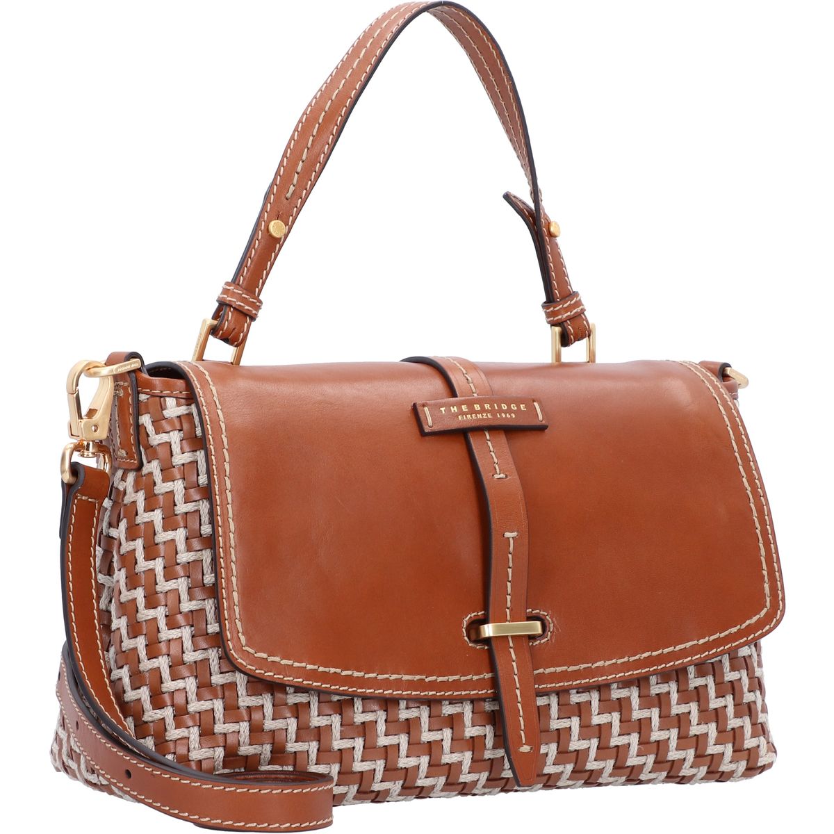 Ein Bild einer The Bridge Handtasche 'Ghibellina' 29cm